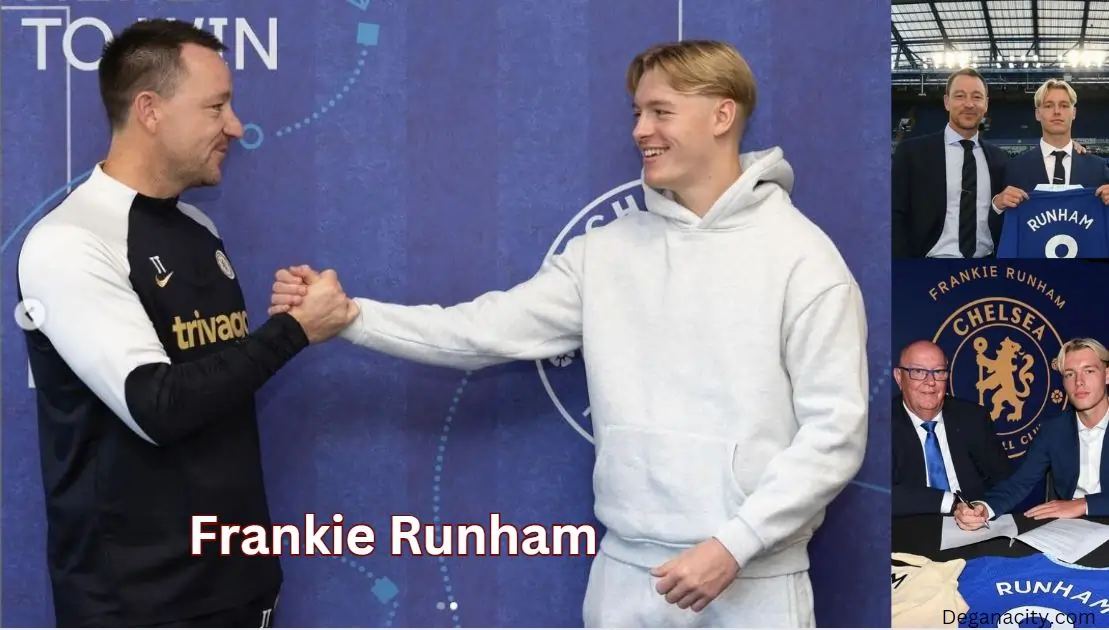 Frankie Runham has signed his first professional contract with Chelsea